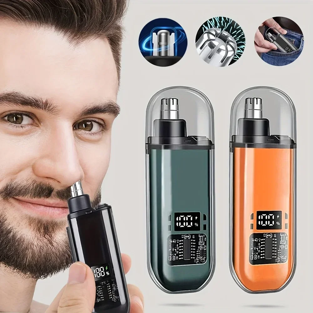 Nose Trimmer - Portable Usb Type C Fast Charge