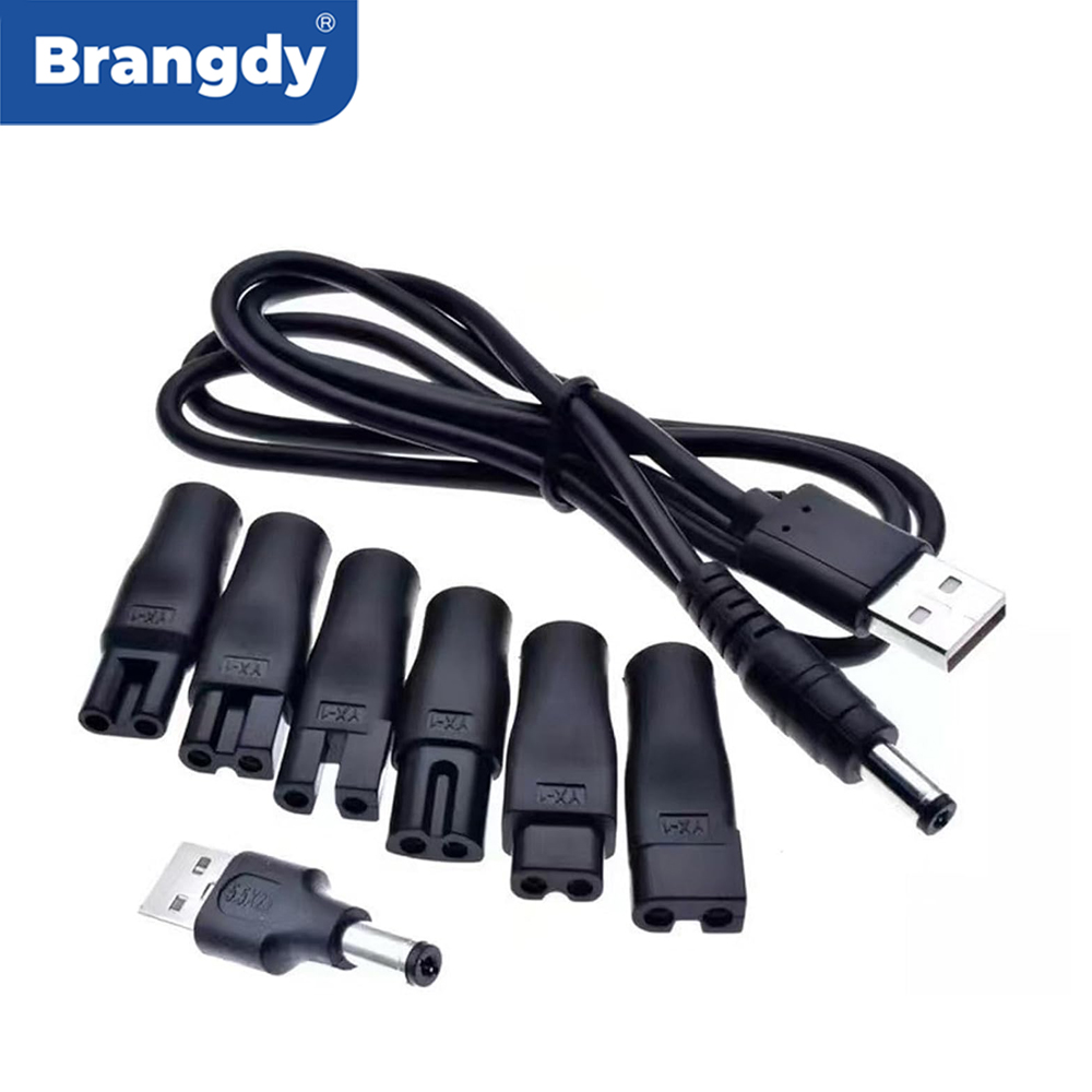 8 PCS Power Cord 5V Replacemen - Beard Trimmer recension och pris