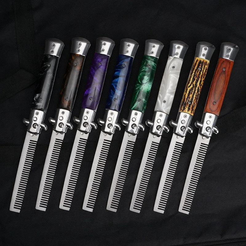 Portable Folding Spring Hair C - Men'S Grooming Hairstyles recension och pris