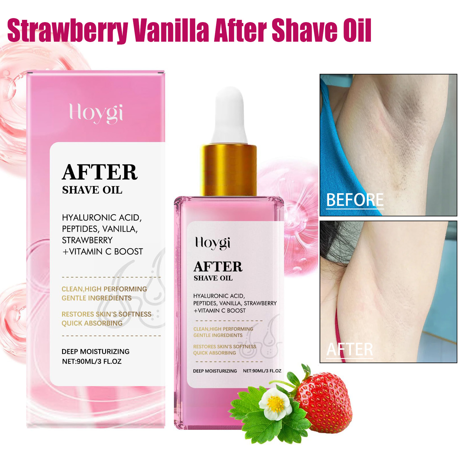 After Shave Oil Strawberry Sce - Shaving Cream recension och pris