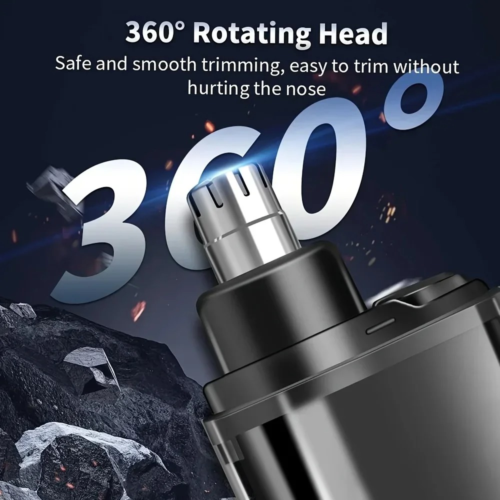 USB Rechargeable Nose & Ear Ha - Mens Grooming Travel Kit recension och pris