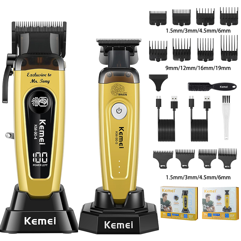 KEMEI Men's Hair Trimmer, Cord - Electric Shaver Rotary recension och pris