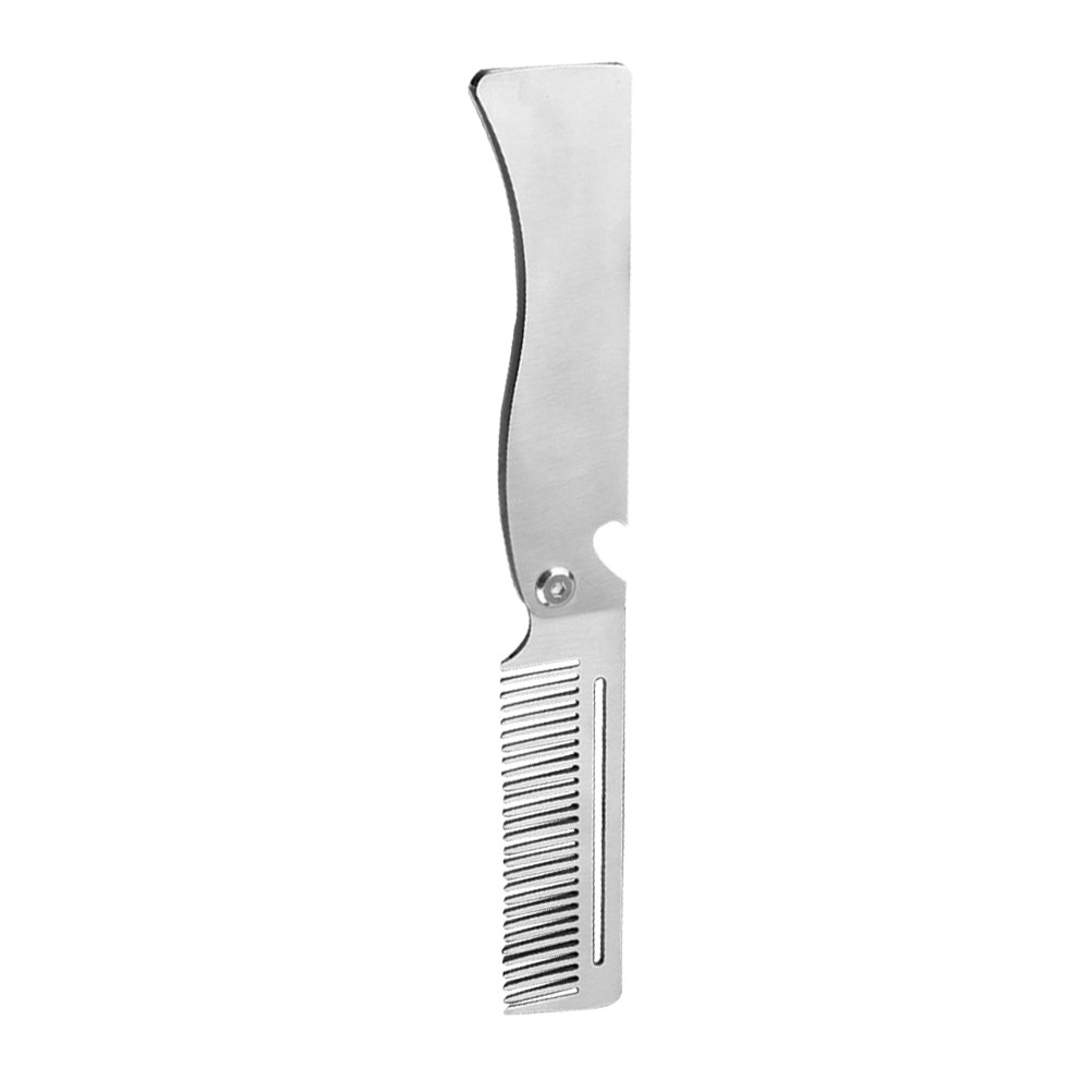Folding Hair Comb Stainless St - Beard Oil recension och pris