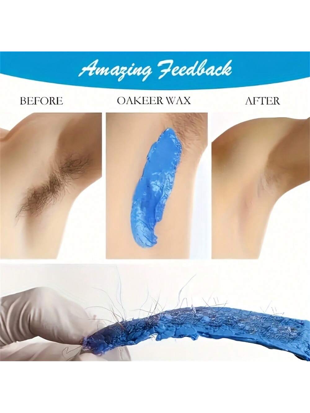 Waxing Kit Hair Removal Women  - Nose Trimmer recension och pris