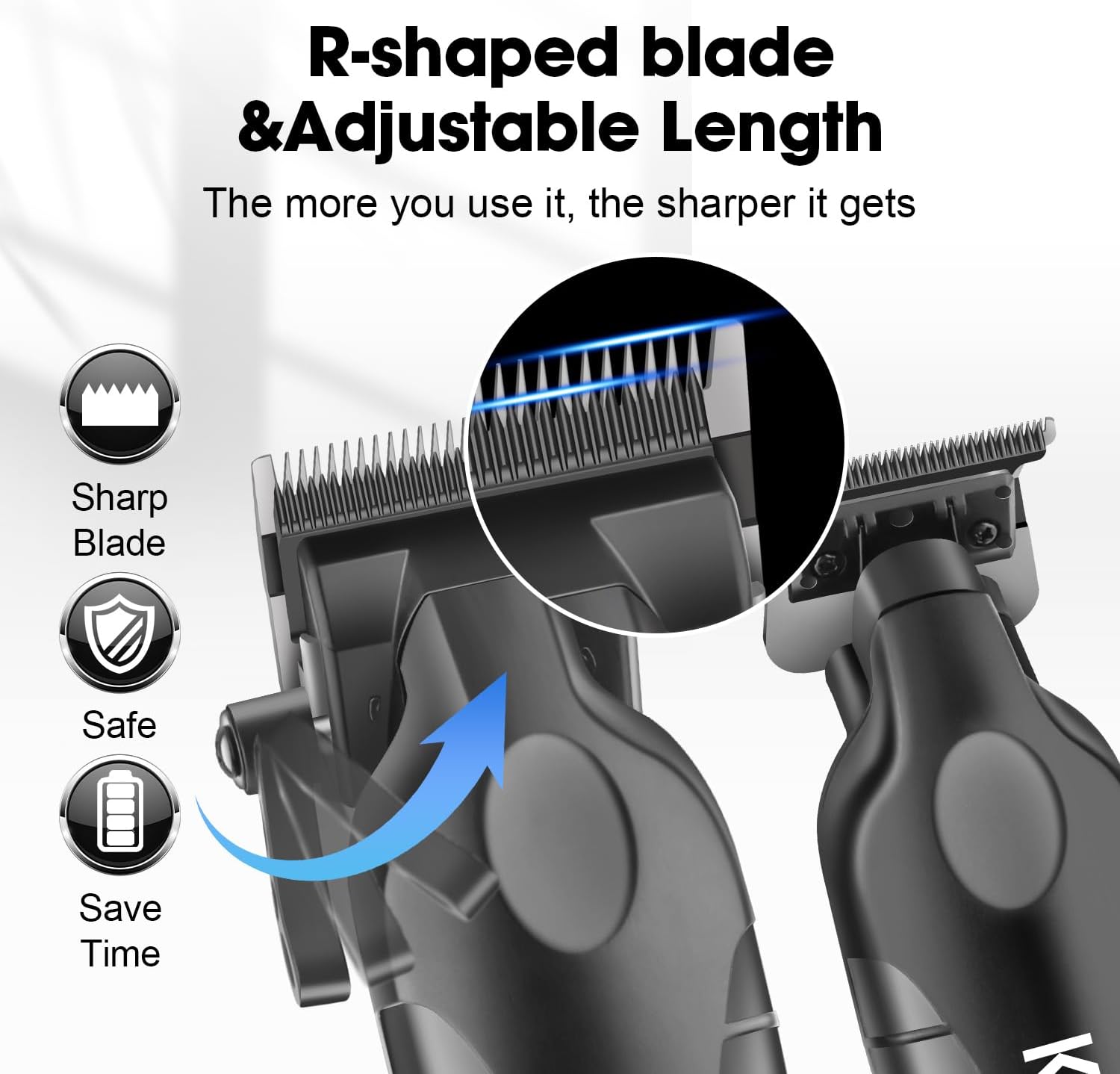 Kemei Hair Clipper Kit for Men - Electric Shaver Rotary recension och pris