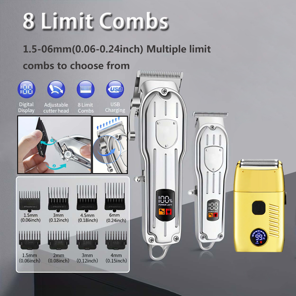 Hair Clippers Electric Razor S - Electric Shaver Rotary recension och pris