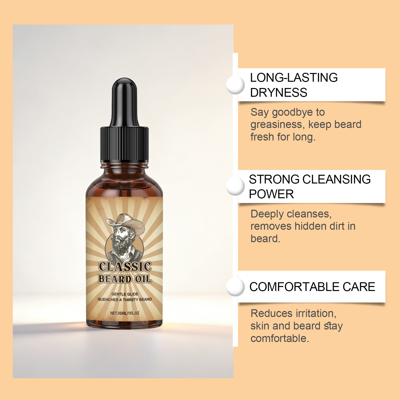 Beard Growth Care Essential Oi - Beard Oil recension och pris