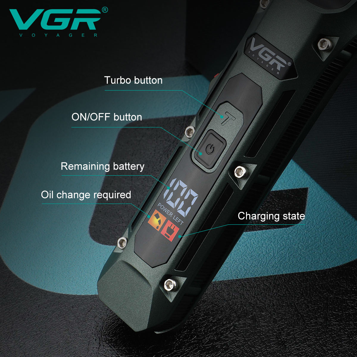 VGR V-696 New metal Popular Sa - Electric Shaver Rotary recension och pris